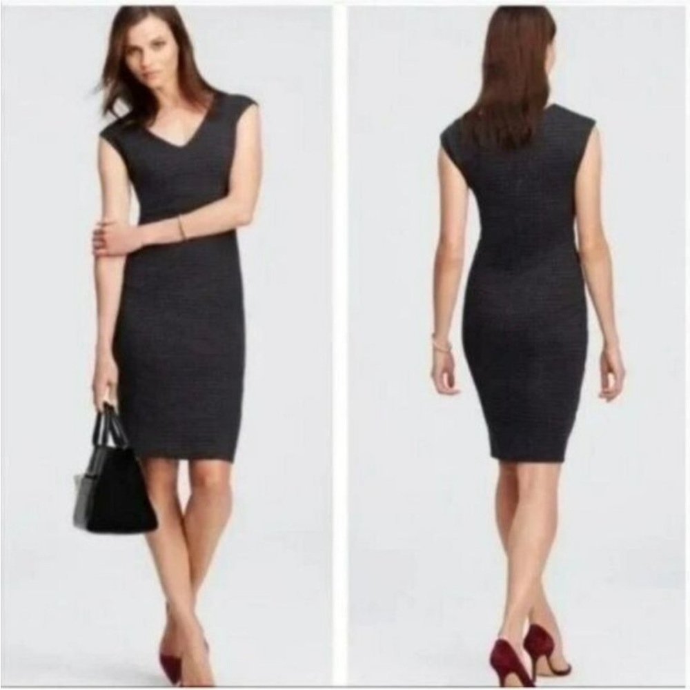 Ann Taylor Houndstooth Dress